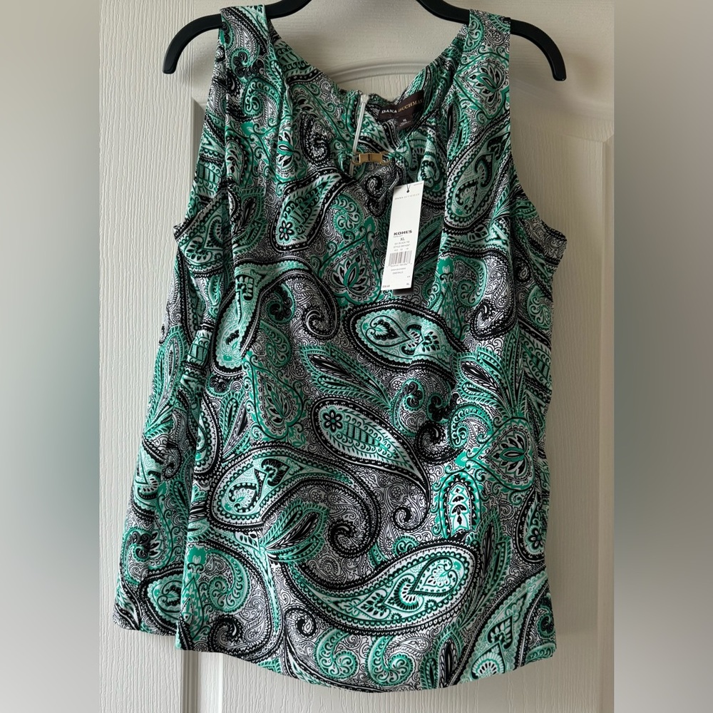 Dana Buchman Woman's Sleeveless Top Size XL NWT Part of 5 of $40